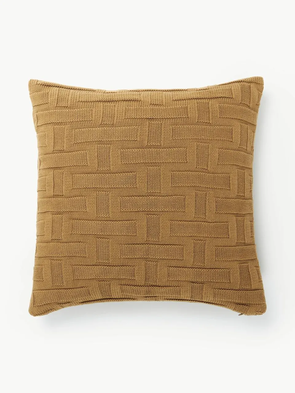 Gebreide katoenen kussenhoes Gwen^Westwing Collection Best