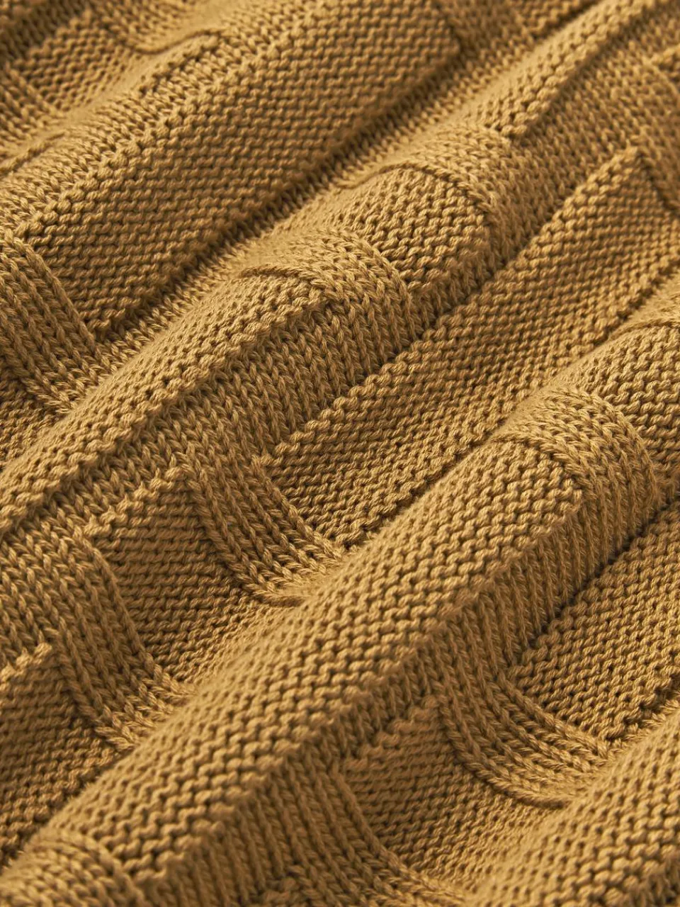 Gebreide katoenen kussenhoes Gwen^Westwing Collection Best