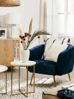 Gebreide kussenhoes Adalyn van biokatoen^Westwing Collection Online