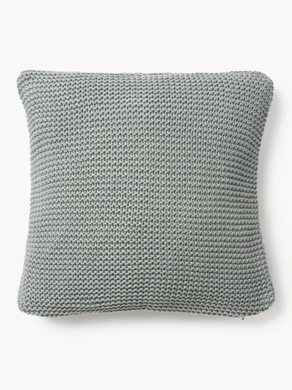 Gebreide kussenhoes Adalyn van biokatoen^Westwing Collection New