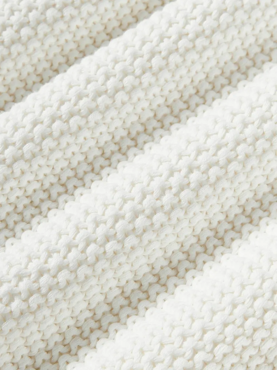 Gebreide kussenhoes Molly met pompoms^Westwing Collection Hot