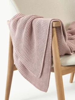 Gebreide plaid Adalyn van biokatoen^Westwing Collection Fashion