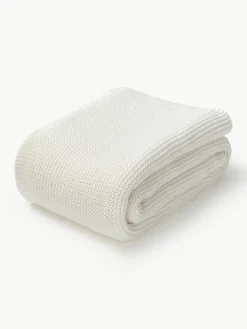 Gebreide plaid Adalyn van biokatoen^Westwing Collection Outlet