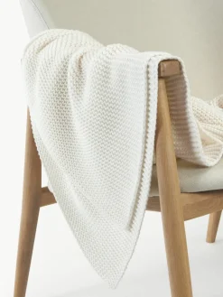 Gebreide plaid Adalyn van biokatoen^Westwing Collection Outlet