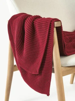 Gebreide plaid Adalyn van biokatoen^Westwing Collection Sale