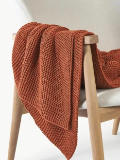 Gebreide plaid Adalyn van biokatoen^Westwing Collection Fashion