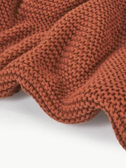 Gebreide plaid Adalyn van biokatoen^Westwing Collection Fashion