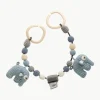 Gehaakte kinderwagenketting Fanto, handgemaakt^Sebra Clearance