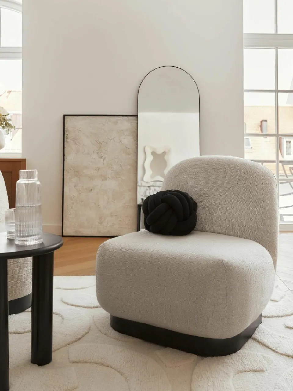Geknoopt kussen Twist^Westwing Collection Outlet