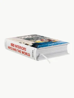 Geïllustreerd boek 100 Interiors around the World^Westwing Outlet