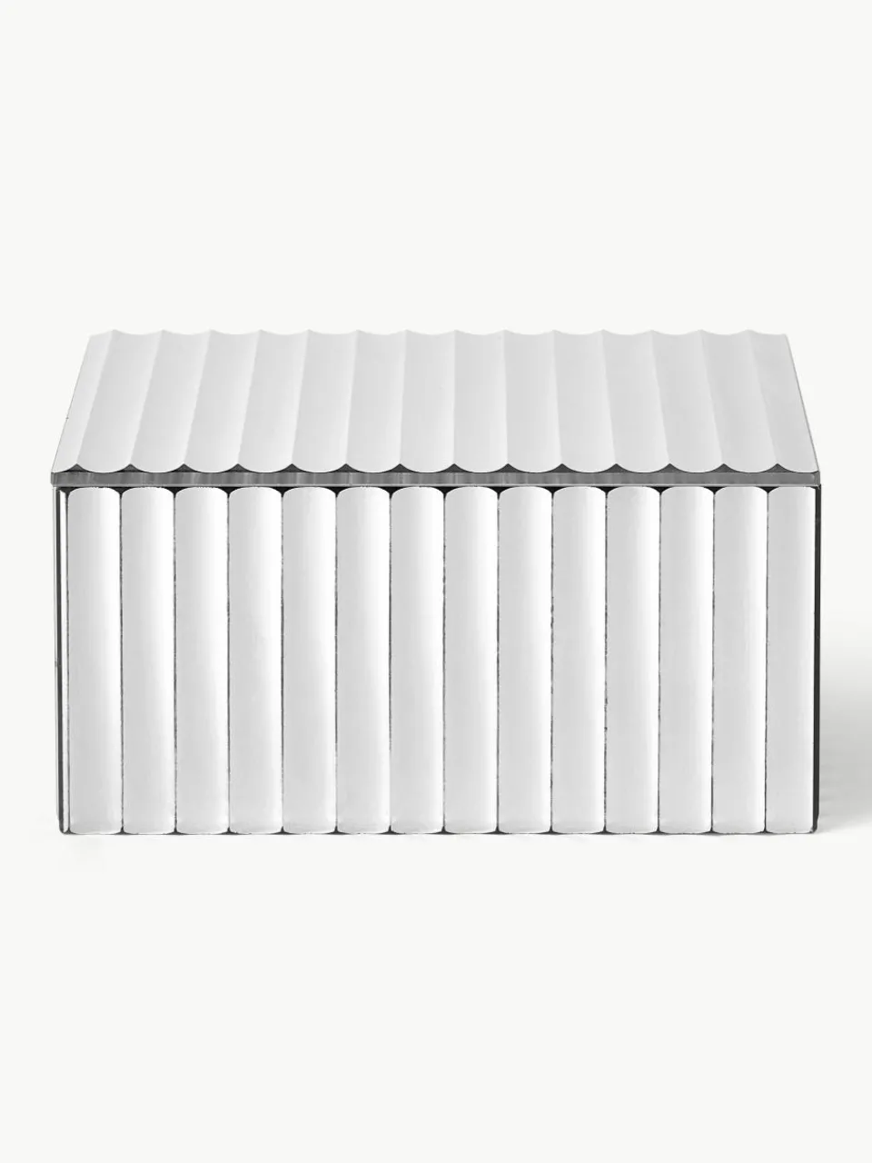 Geribbelde opbergdoos Riley^Westwing Collection Hot