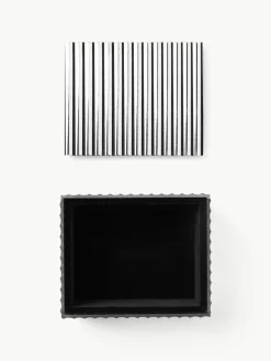Geribbelde opbergdoos Riley^Westwing Collection Hot