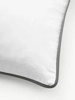 Geruit perkal katoenen kussensloop Scarlet^Westwing Collection Clearance