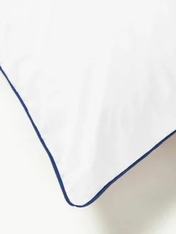 Geruit perkalkatoenen dekbedovertrek Scarlet^Westwing Collection Hot