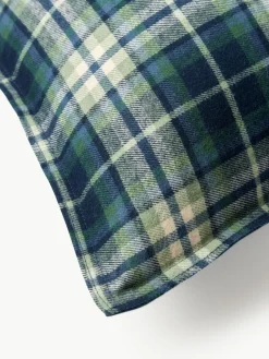 Geruite flanellen dekbedovertrek Macy^Westwing Collection Outlet