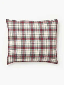 Geruite flanellen kussenhoes Linsay^Westwing Collection Outlet