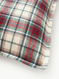 Geruite flanellen kussenhoes Linsay^Westwing Collection Outlet
