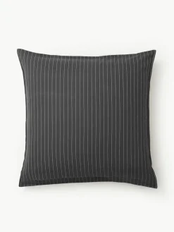 Geruite flanellen omkeerbare kussensloop Noelle van katoen^Westwing Collection New