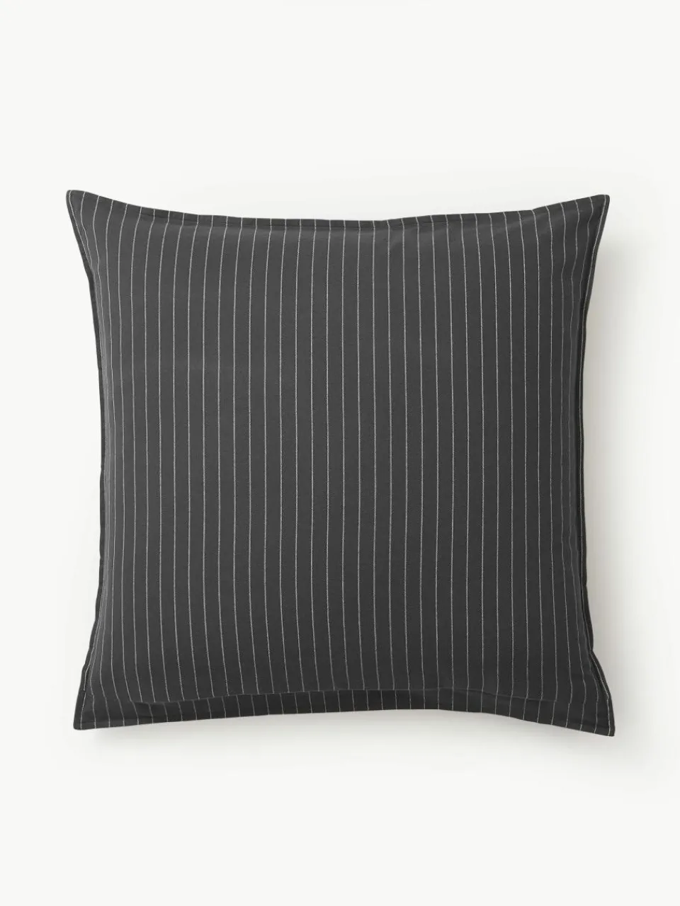 Geruite flanellen omkeerbare kussensloop Noelle van katoen^Westwing Collection New