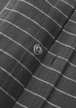 Geruite flanellen omkeerbare kussensloop Noelle van katoen^Westwing Collection New
