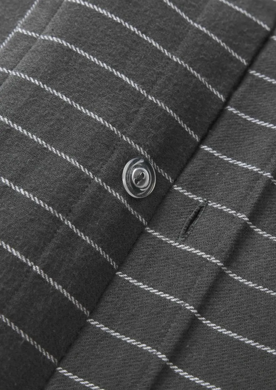 Geruite flanellen omkeerbare kussensloop Noelle van katoen^Westwing Collection New