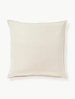 Geruite flanellen omkeerbare kussensloop Noelle van katoen^Westwing Collection Fashion