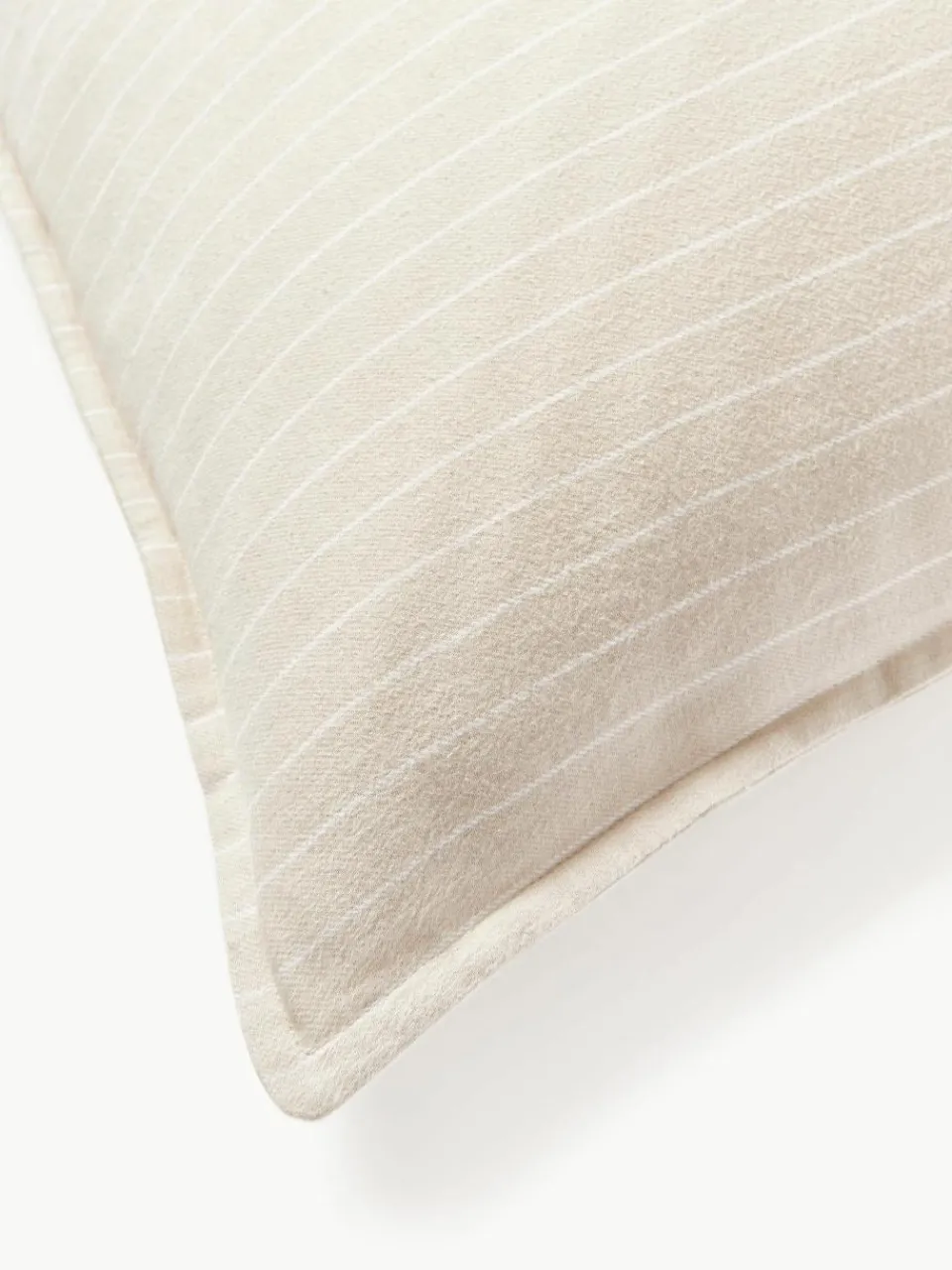 Geruite flanellen omkeerbare kussensloop Noelle van katoen^Westwing Collection Fashion