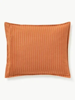Geruite flanellen omkeerbare kussensloop Noelle van katoen^Westwing Collection Hot