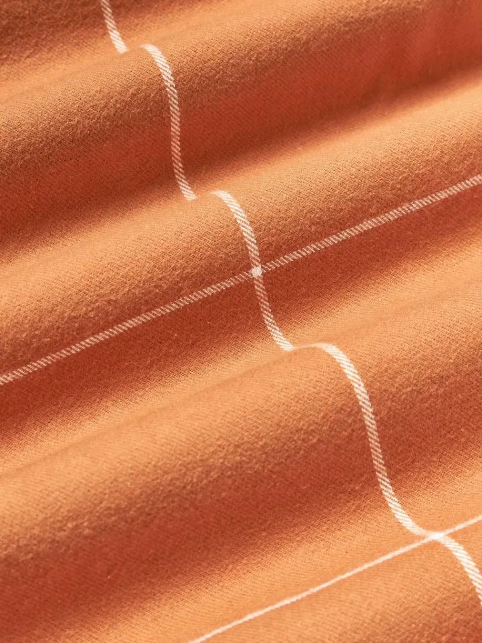 Geruite flanellen omkeerbare kussensloop Noelle van katoen^Westwing Collection Hot