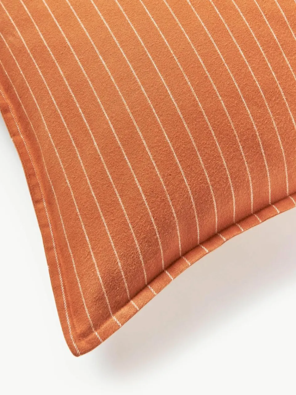 Geruite flanellen omkeerbare kussensloop Noelle van katoen^Westwing Collection Hot
