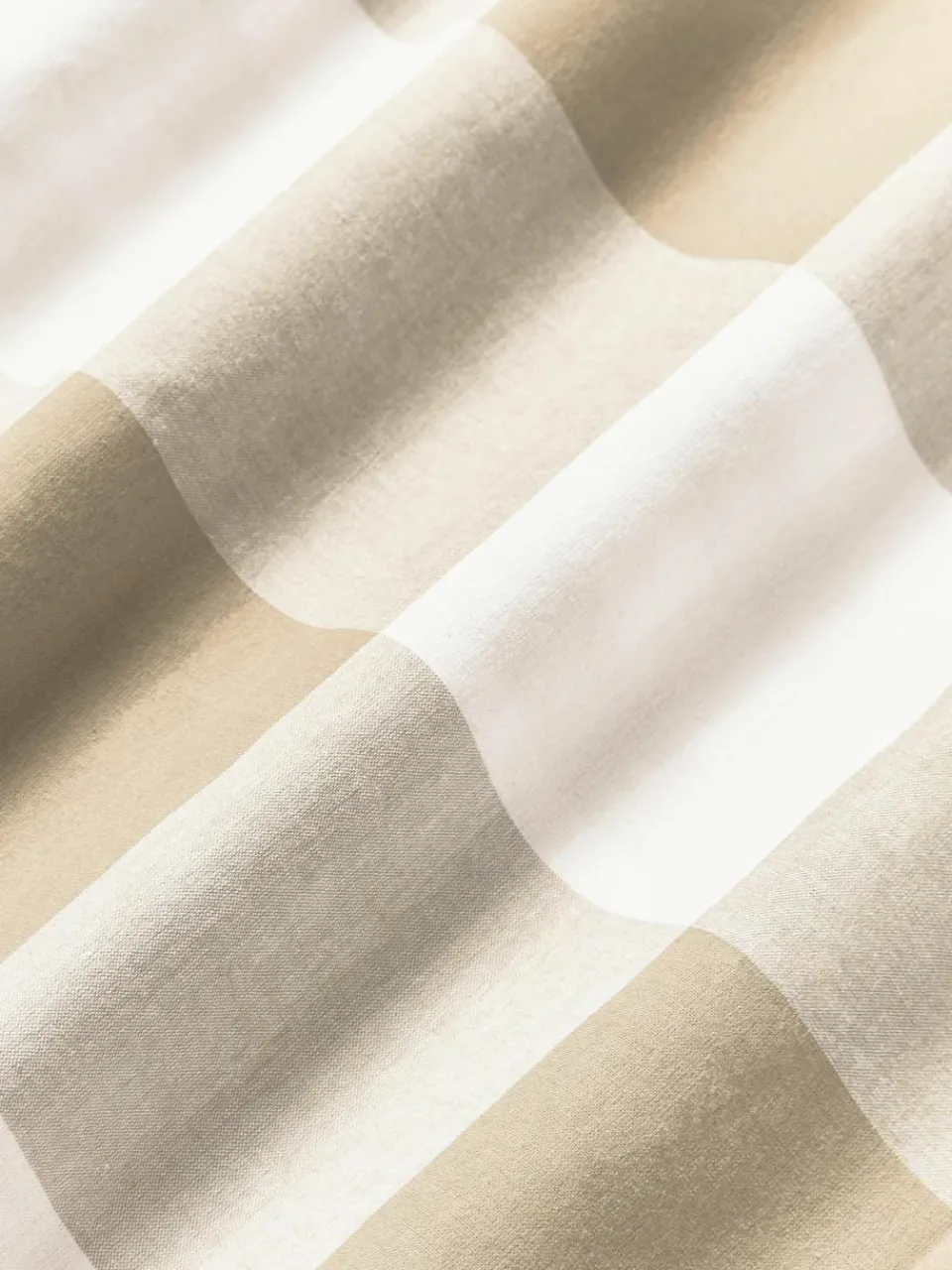 Geruite katoenen kussensloop Nels^Westwing Collection Clearance