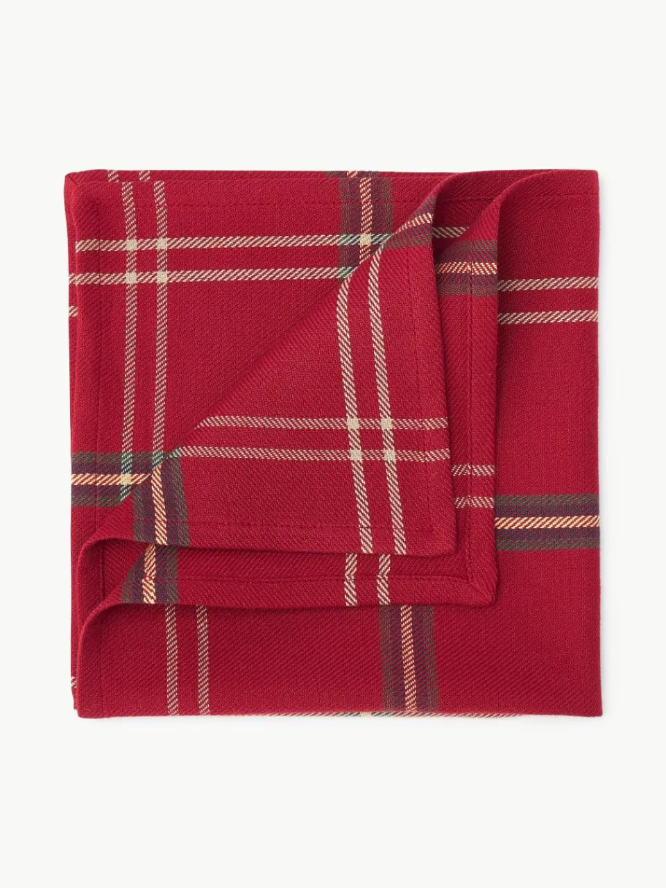 Geruite stoffen servetten Aster, 4 stuks^Westwing Collection Hot