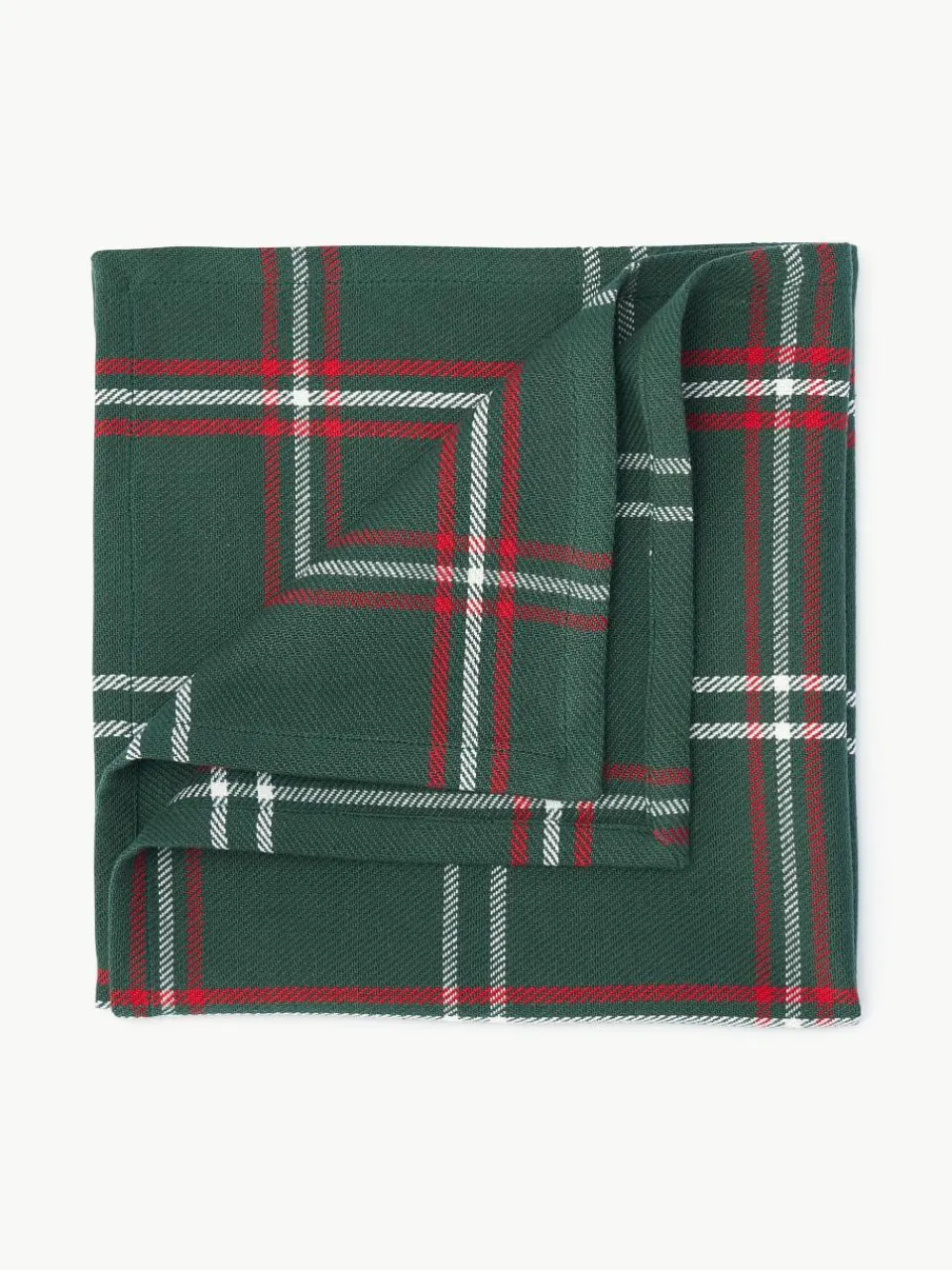 Geruite stoffen servetten Aster, 4 stuks^Westwing Collection Hot