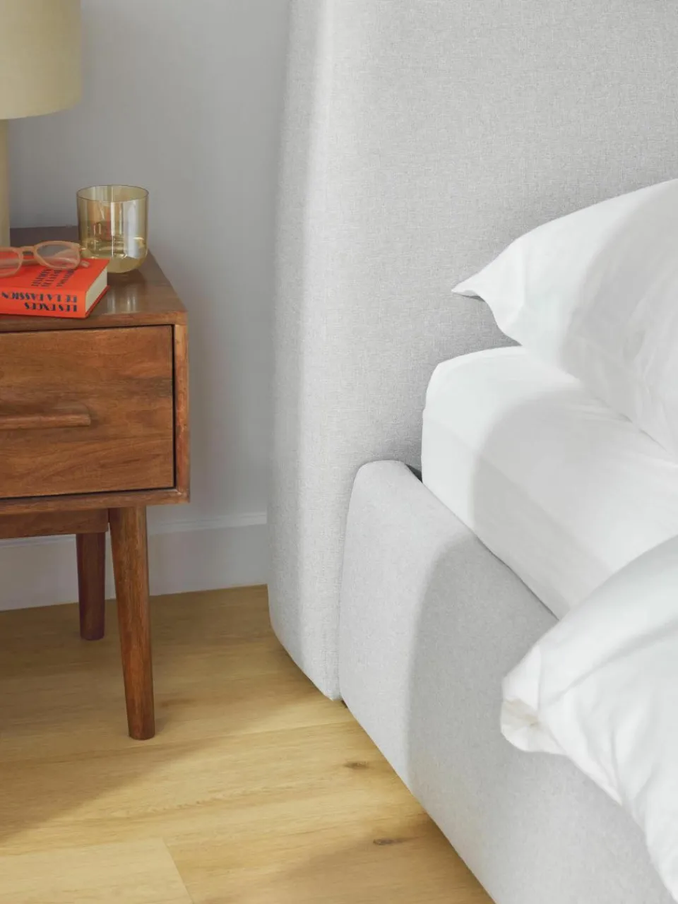 Gestoffeerd bed Cloud^Westwing Collection Online