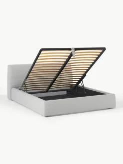 Gestoffeerd bed Cloud met opbergruimte^Westwing Collection New
