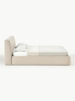 Gestoffeerd bed Cloud met opbergruimte^Westwing Collection Clearance