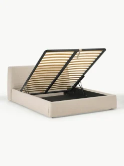 Gestoffeerd bed Cloud met opbergruimte^Westwing Collection Clearance