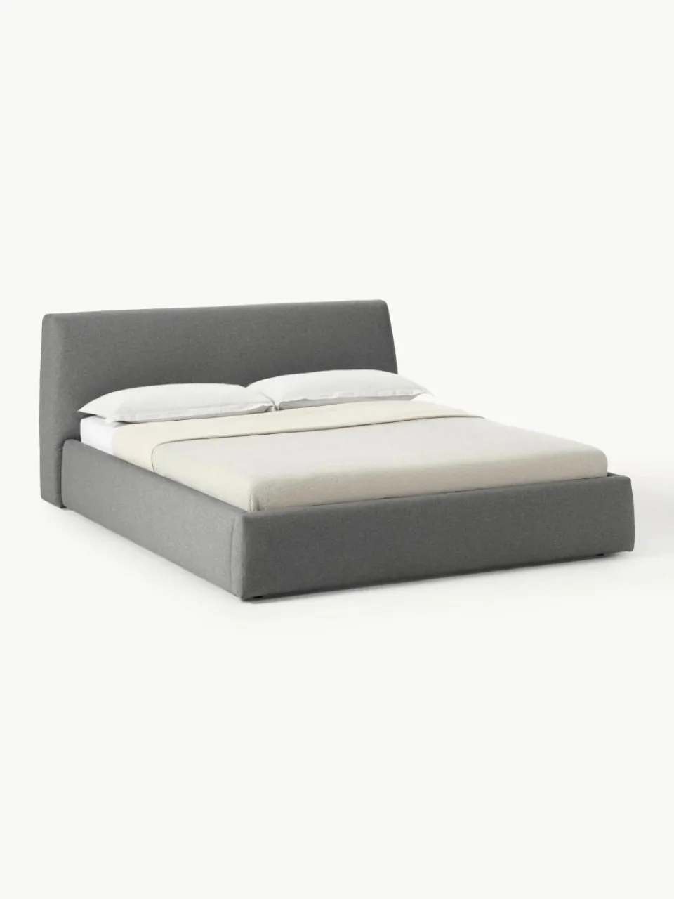 Gestoffeerd bed Cloud met opbergruimte^Westwing Collection Discount