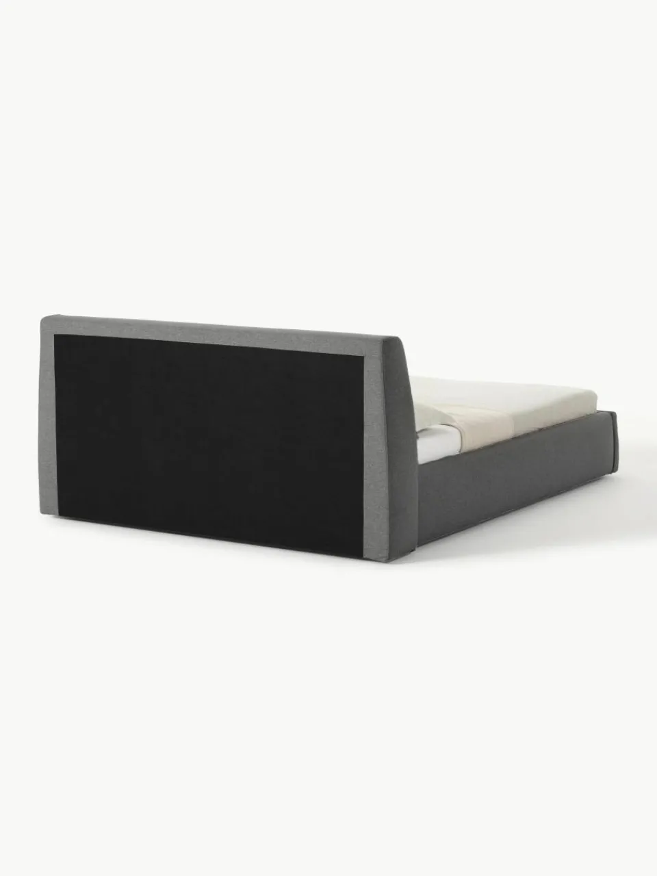 Gestoffeerd bed Cloud met opbergruimte^Westwing Collection Discount