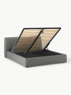 Gestoffeerd bed Cloud met opbergruimte^Westwing Collection Discount