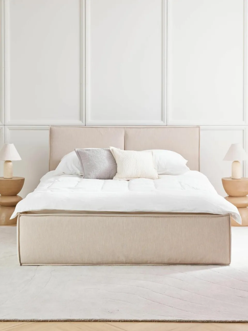 Gestoffeerd bed Dream^Westwing Collection New
