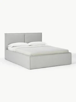 Gestoffeerd bed Dream met opbergruimte^Westwing Collection Clearance