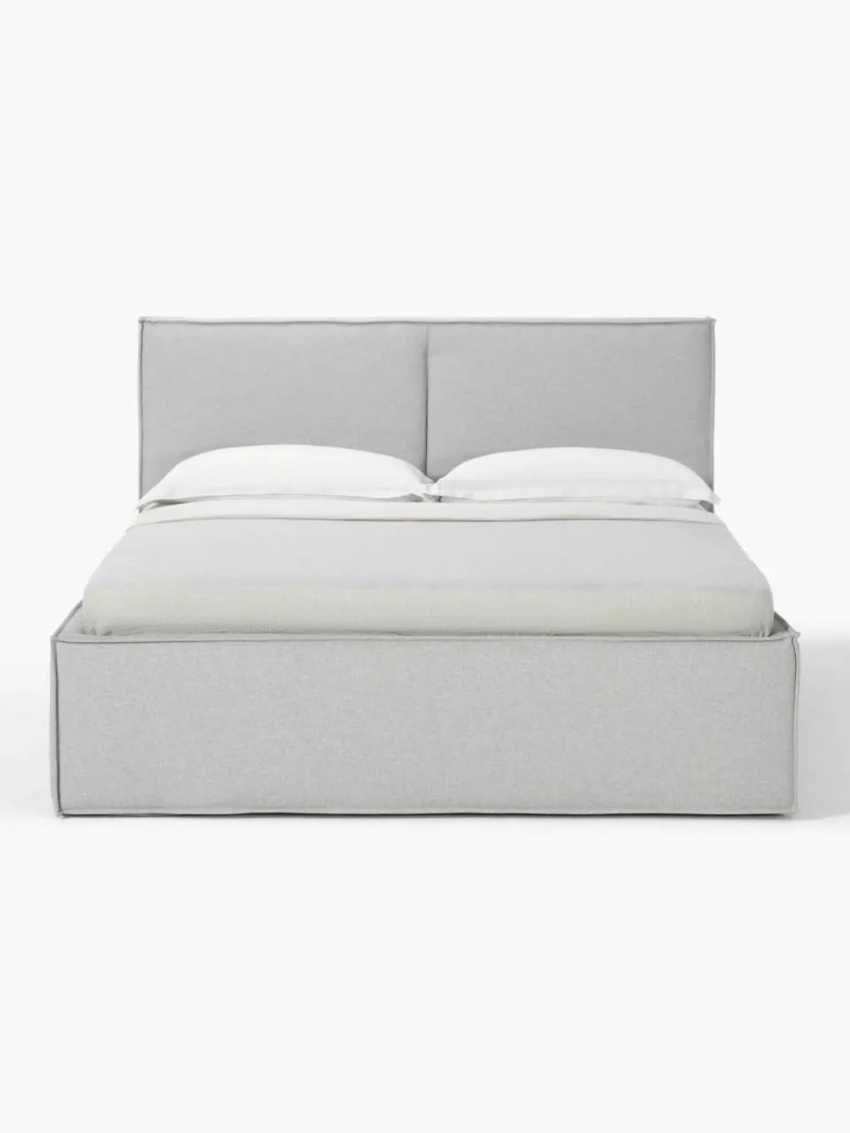 Gestoffeerd bed Dream met opbergruimte^Westwing Collection Clearance
