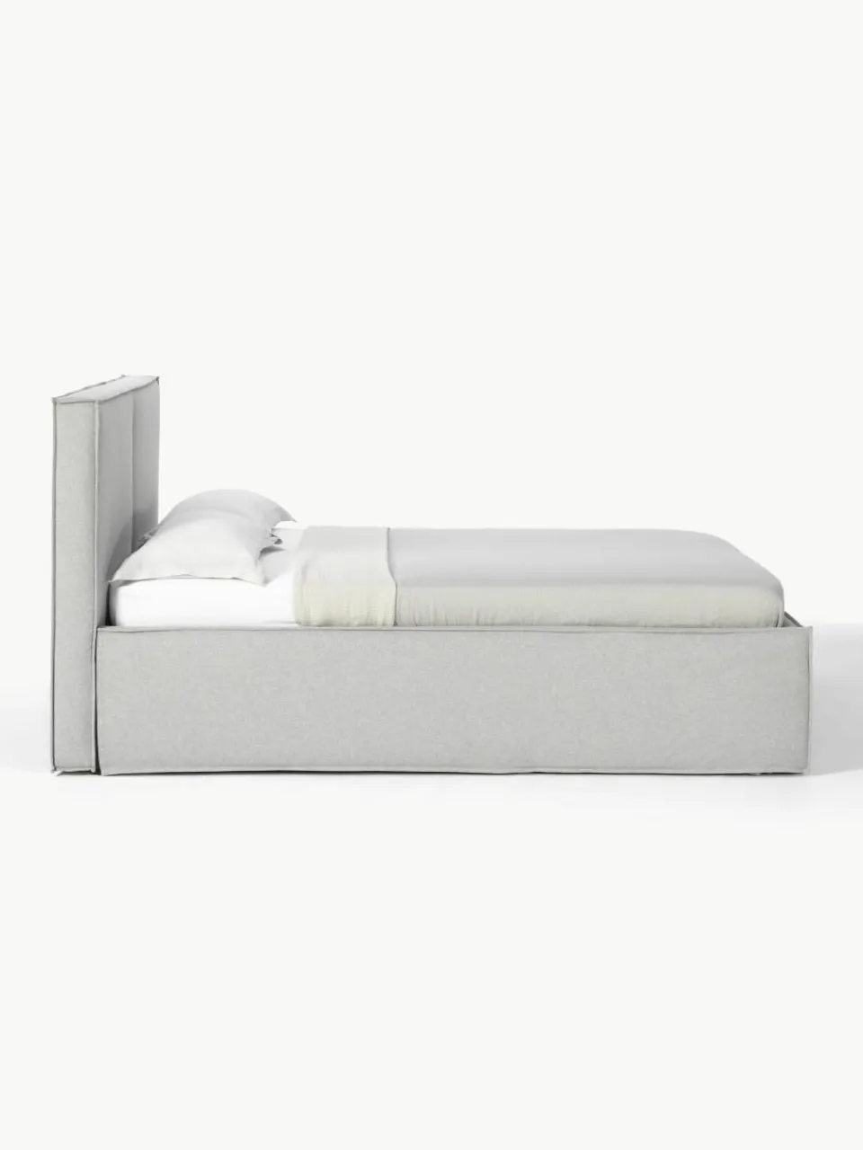 Gestoffeerd bed Dream met opbergruimte^Westwing Collection Clearance
