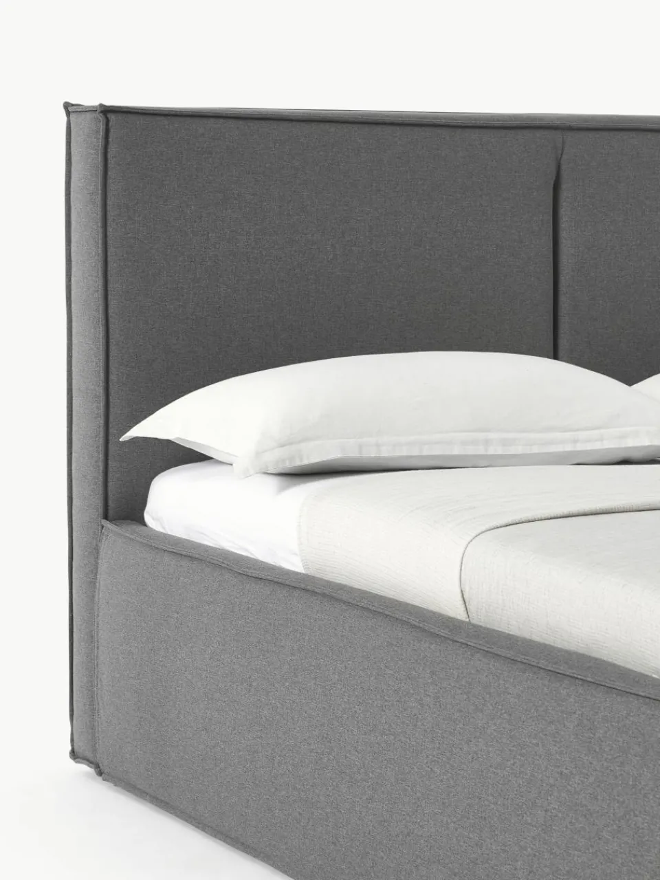 Gestoffeerd bed Dream met opbergruimte^Westwing Collection Online
