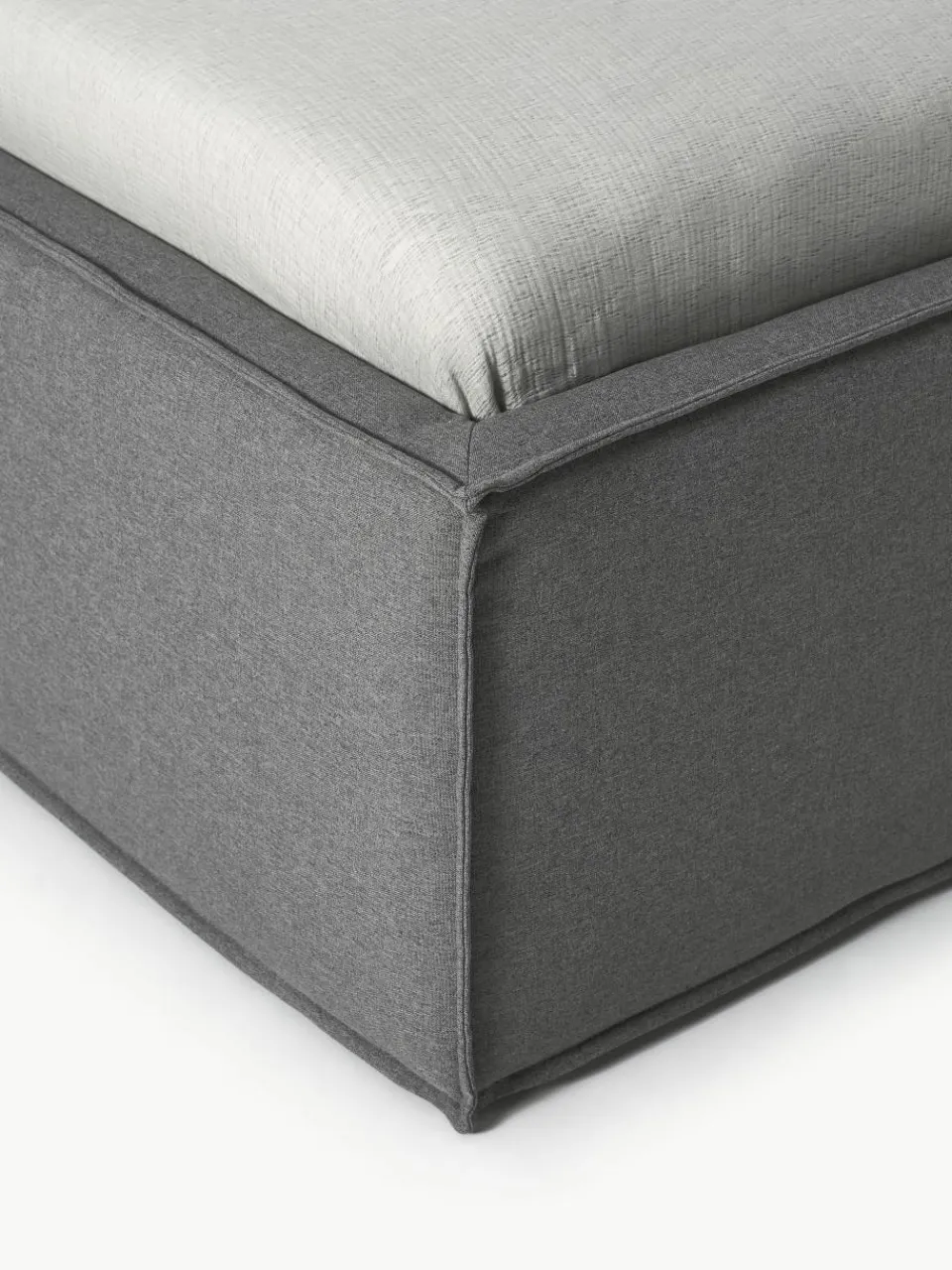 Gestoffeerd bed Dream met opbergruimte^Westwing Collection Online