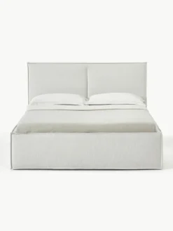 Gestoffeerd bed Dream met opbergruimte^Westwing Collection Sale