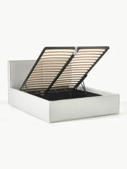 Gestoffeerd bed Dream met opbergruimte^Westwing Collection Sale