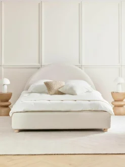 Gestoffeerd bed Ebba met opbergruimte^Westwing Collection Online