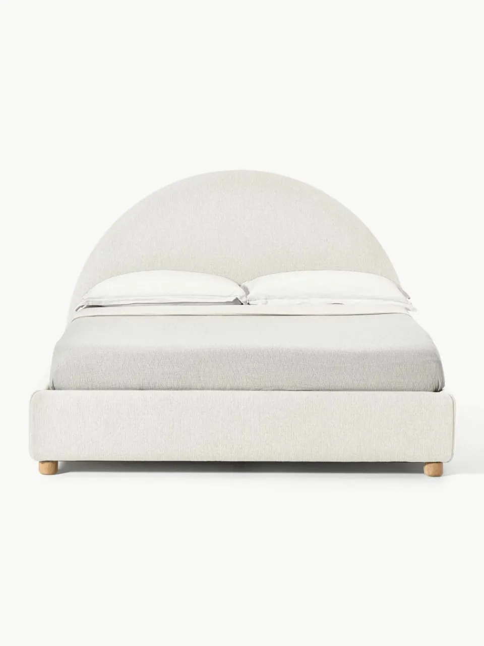 Gestoffeerd bed Ebba met opbergruimte^Westwing Collection Online